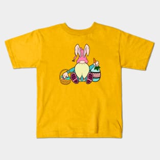 Easter Bunny Gonk Gnome Kids T-Shirt